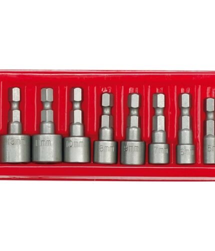 Atsuktuvų galvučių rinkinys 1/4" (8vnt) 5-13mm
