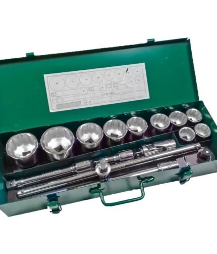 3/4" Galvučių rinkinys 15vnt. (Colinė sistema)