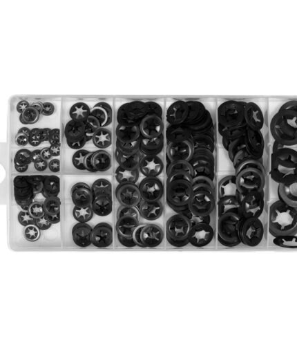 Plieninių fiksuojamų poveržlių spyruoklių ašims rinkinys (260vnt)