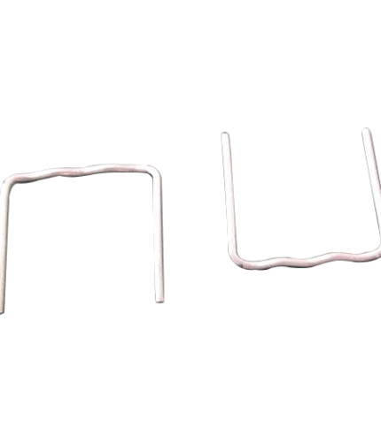 Plastiko suvirinimo kabės lygios 0.8mm (100vnt)