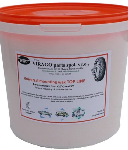 Montavimo pasta TOP Line WAX 5kg (oranžinė)