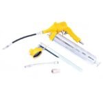 Pneumatinis tepalo presas su priedais