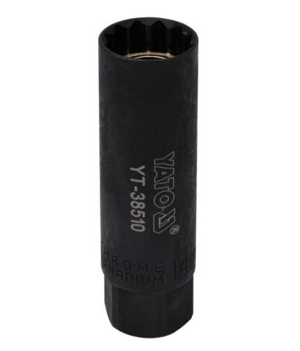 Galvutė žvakei 3/8'' 14mm (plonasienė)(12-kamp)