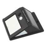 Sieninis šviestuvas su saulės baterija ir judesio jutikliu 6W 5500K LED