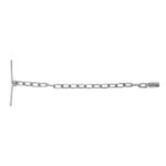 Ventilio montavimo įrankis su grandine