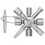 Universalus raktas elektros spintoms KNIPEX TwinKey