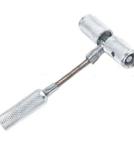 Ventilio montavimo įrankis su trumpu trosu