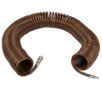 Žarna spiralinė su vožtuvais Ø8x12mm 20m