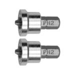 Antgalis PHILLIPS 1/4" (6.3mm) 25mmL su ribotuvu gipsui 2vnt.