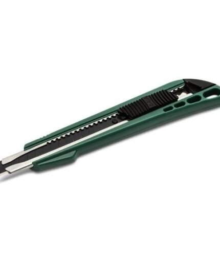 Peilis plastikine rankena su keičiama geležte 9x80mm