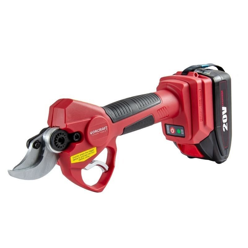 Akumuliatorinis sekatorius WORCRAFT 20V LI-ION