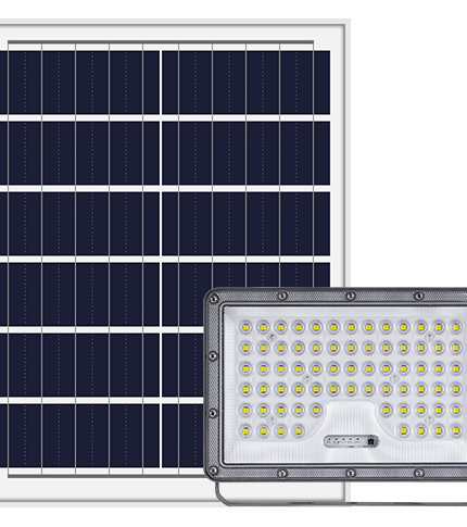 Autonominis šviestuvas su saulės baterija ir šviesos / judesio jutikliu 200W 6500K