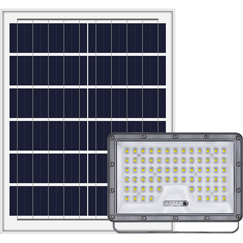 Autonominis šviestuvas su saulės baterija ir šviesos / judesio jutikliu 200W 6500K