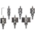 Gręžimo karūnų rinkinys metalui 22-65mm (TCT)