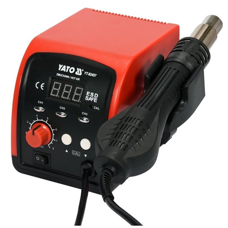 Litavimo stotelė karšto oro 750W