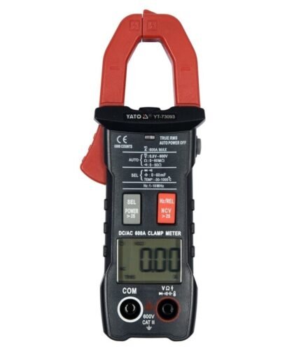 Srovės matavimo replės automatinės AC/DC 600A