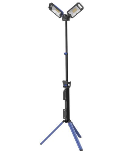 Šviestuvas SMD (50W) su trikoju (sulankstomas)(įkraunamas)