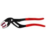 Santechninės replės 250mm KNIPEX (su fiksavimu ir plastikinėmis žiaunomis)