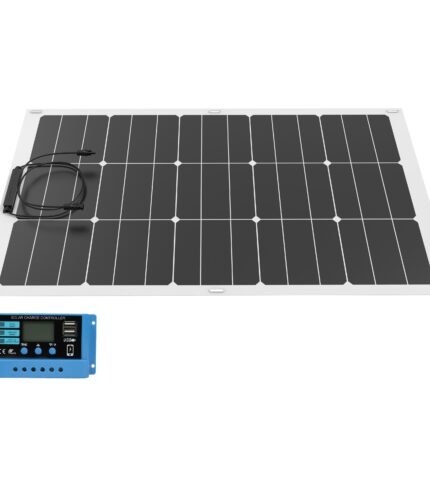 Saulės panelė sunkvežimiams 220W, 24V su priedais